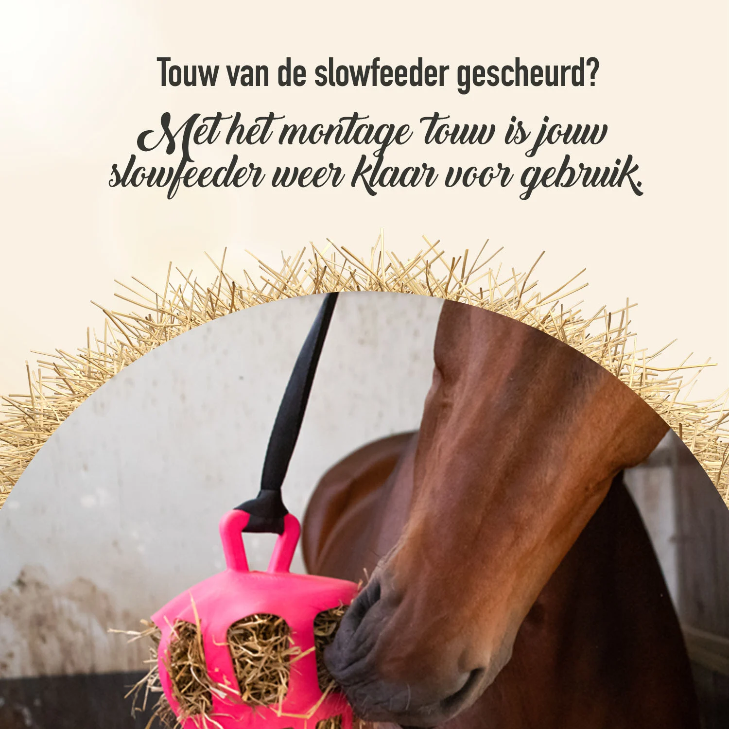 Verschlussseil für Slowfeeder – Hay Slow Feeder – Bild 3