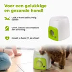 Hundespielzeug mit Belohnungsfunktion und Tennisball – AFP Interactives Fetch'N'Treat Original – Bild 4