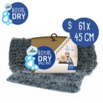 Mikrofaser Napfunterlage mit rutschhemmender Unterseite, 61 x 45 cm – Royal Dry