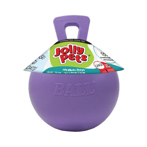 Schwimmender Hundeball helllila L (20 cm) – Jolly Pets Tug-n-Toss