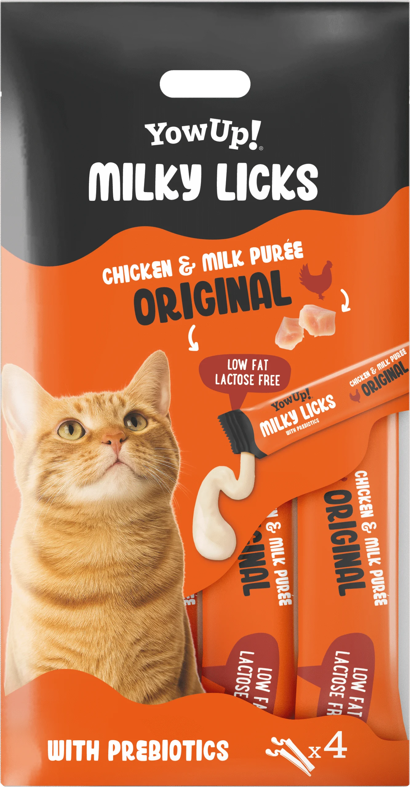 Schlecksnack für Katzen mit Huhn und Milch – YowUp! Milky Licks – Bild 1