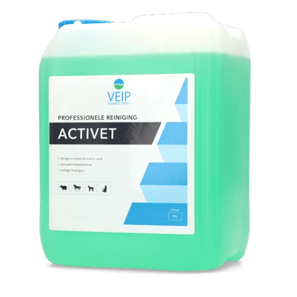 Hautreiniger für Tiere mit neutralem pH-Wert, 5 l – Veip Activet