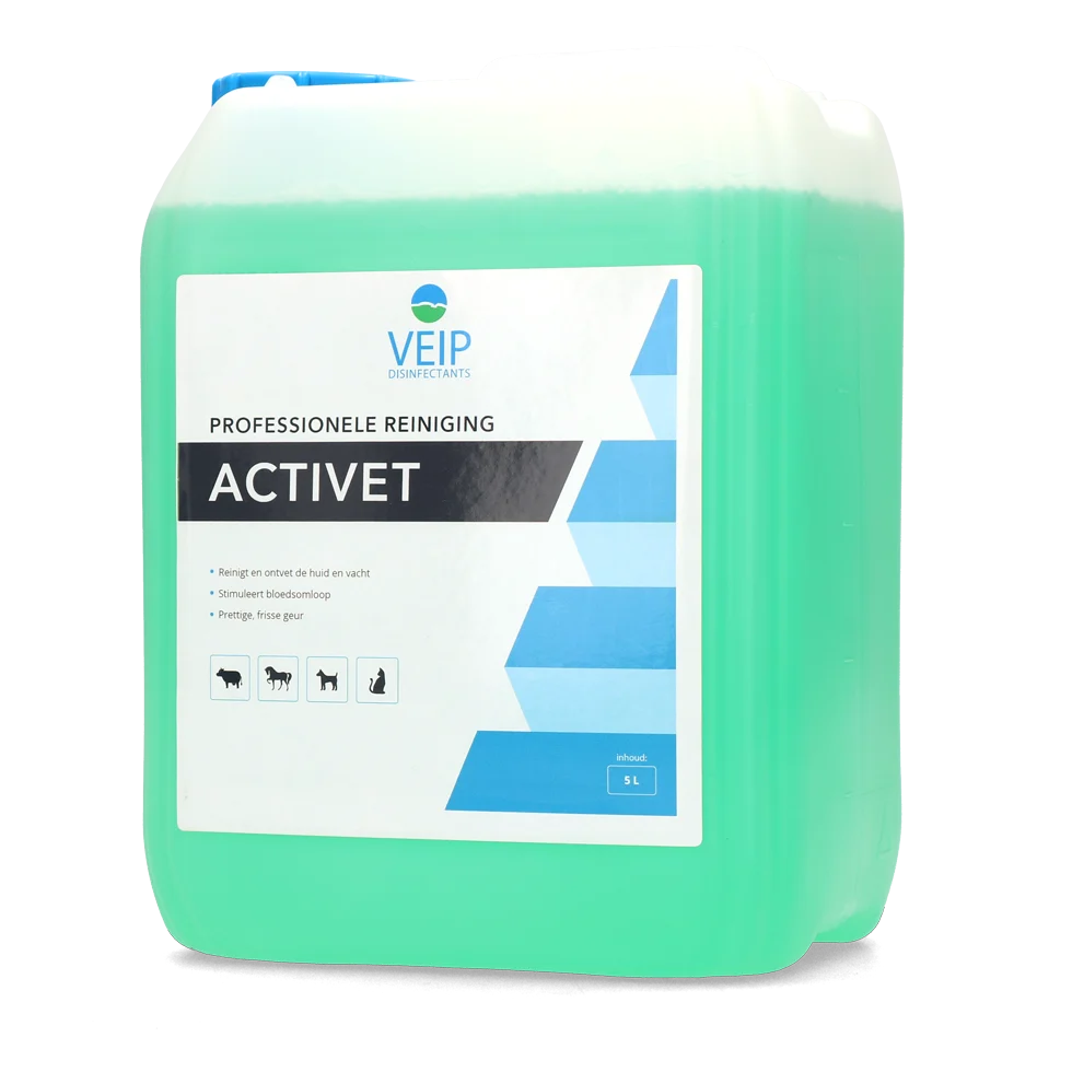 Hautreiniger für Tiere mit neutralem pH-Wert, 5 l – Veip Activet – Bild 1