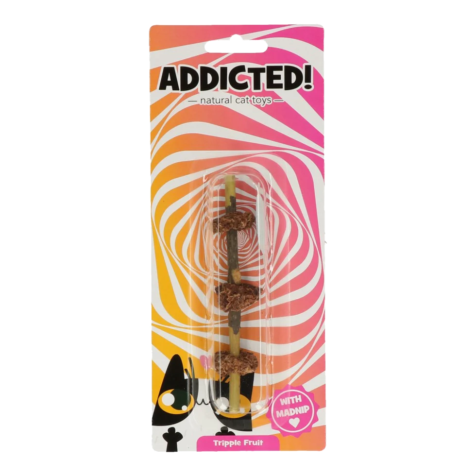 ADDI003.png Katzenspielzeug mit MADNIP – Addicted! Triple Fruit – Bild 1