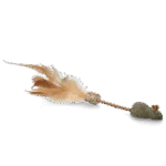 Katzenangel mit Maus, Federn und MADNIP – Addicted! Stick with Mouse & Feathers – Bild 2