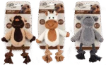 Hundekuscheltier mit Zerrtau und Quietscher – AFP Lambswool - Cuddle Knot