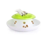 Futterspender für Hunde mit Druckknopf und Auffangschale – AFP Interactives Push 4 Meal Dispener – Bild 3
