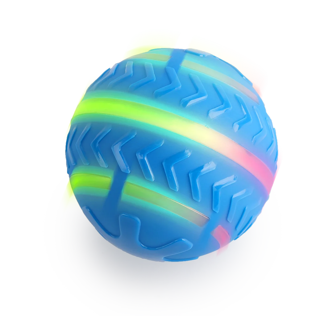 Beweglicher Hundeball mit Licht, per USB aufladbar – AFP Interactives Motion Activated Action Ball – Bild 2