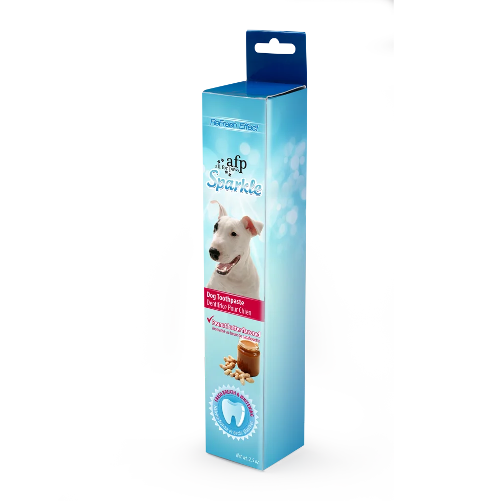 Hundezahnpasta mit Erdnussbuttergeschmack, 60 g – AFP Sparkle Toothpaste – Bild 1