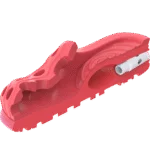Kauslipper aus Gummi mit Ultraschall-Quietscher, S 11 x 5 cm – AFP Doggies' Shoes - Air Pups Slipper – Bild 3