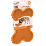 Schleckmatte für Hunde mit Struktur und Saugnäpfen, 20 x 14 cm – AFP Bone Appetit - Tasty Bone Lick Mat S