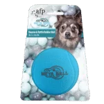 Gummiball für Hunde mit Rasselgeräusch, ø 6,3 cm – AFP Meta Ball Bounce & Rattle Ball