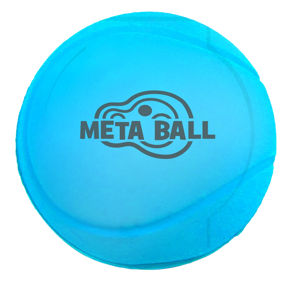 Gummiball für Hunde mit Rasselgeräusch, ø 6,3 cm – AFP Meta Ball Bounce & Rattle Ball – Bild 2