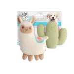 Welpenspielzeugset mit Kuscheltier und Quietschern, 2 Stück – AFP Little Buddy 2-Pack Toy Fiesta