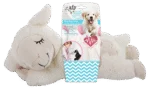 Hundeplüschtier Schaf mit Herzschlag, 36 x 18 cm – AFP Little Buddy - Heart Beat Sheep