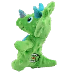 Hundekuscheltier mit Quietscher und Knistermaterial, ca. 18 cm – AFP My T-Rex Thomas the Mini Triceratops S – Bild 3