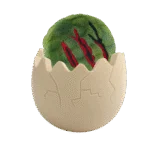Hundespielzeug mit Platz für Leckerlis, 8 x 8 x 10,3 cm – AFP My T-Rex Paw Scratch Dino – Bild 2