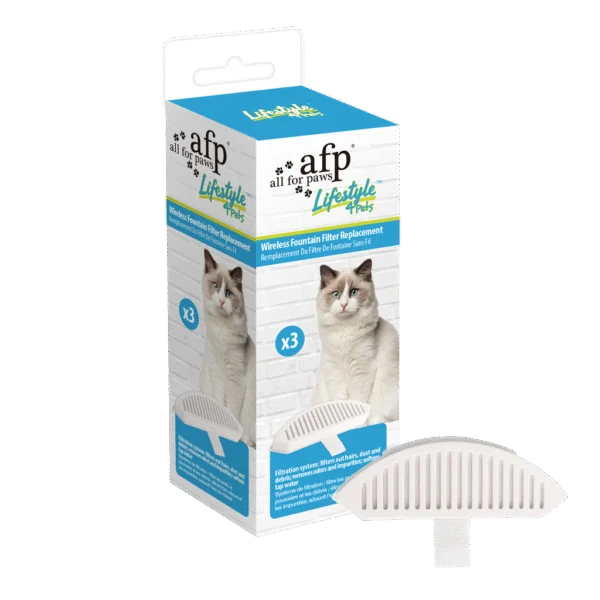 Trinkbrunnenfilter, 3 Stück – AFP Lifestyle 4 Pets Wireless Fountain