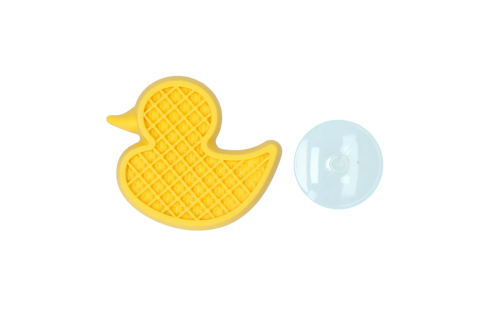 Badeente für Hunde mit Saugnapf und Silikon Noppen, 13 x 10 cm – AFP Calm Paws - Bath Anti-anxiety Duck – Bild 3