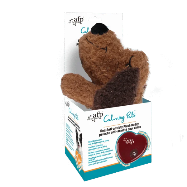 Hundekuscheltier mit Herzschlag, 48 cm – AFP Calm Paws - Dog Anti-anxiety Plush Buddy