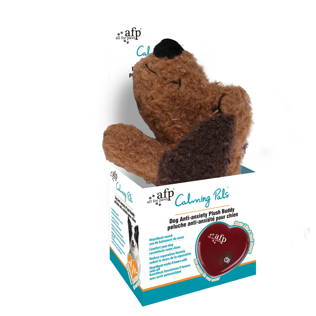 AFPH05838.png Hundekuscheltier mit Herzschlag, 48 cm – AFP Calm Paws - Dog Anti-anxiety Plush Buddy – Bild 1
