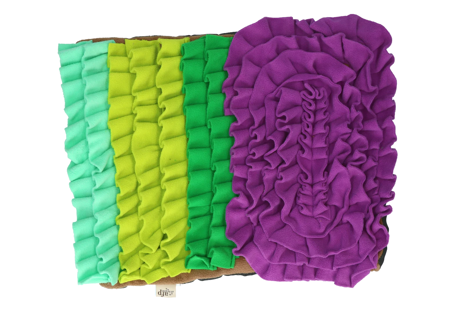 Schnüffelmatte für Hunde, flauschig, 52 x 52 x 4 cm – AFP Dig it - Rectangle Fluffy Mat – Bild 2