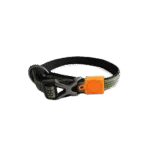 Neoprenhalsband für Hunde mit reflektierenden Nähten, Olivgrün L, 40 bis 65 cm x 2,5 cm – AFP Off Street – Bild 2