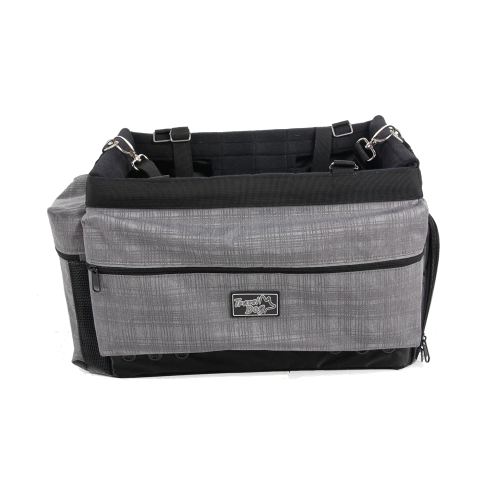 Hundefahrradkorb mit Lenkerhalterung, bis 8 kg – AFP Travel Dog - Bicycle Delux Bag with Holder – Bild 3