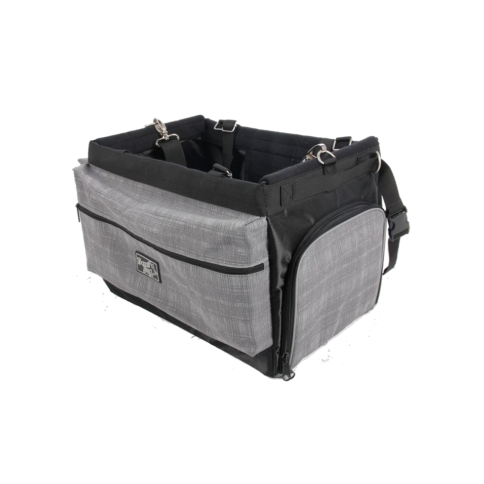 Hundefahrradkorb mit Lenkerhalterung, bis 8 kg – AFP Travel Dog - Bicycle Delux Bag with Holder – Bild 2