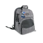 Erweiterbarer Hunderucksack mit Netz, 46 x 30 x 20 cm – AFP Travel Dog - Expandable Backpack Carrier – Bild 2