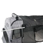 Erweiterbarer Hunderucksack mit Netz, 46 x 30 x 20 cm – AFP Travel Dog - Expandable Backpack Carrier – Bild 6