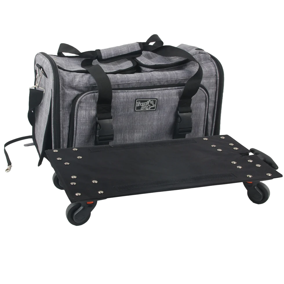 Hundetrolley mit Tragefunktion, bis zu 11 kg – AFP Travel Dog - Rolling Pet Carrier – Bild 1