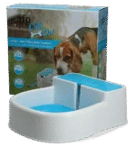 Trinkbrunnen für Hunde mit Gartenschlauchanschluss – AFP Chill Out - Garden Auto Filling Fountain