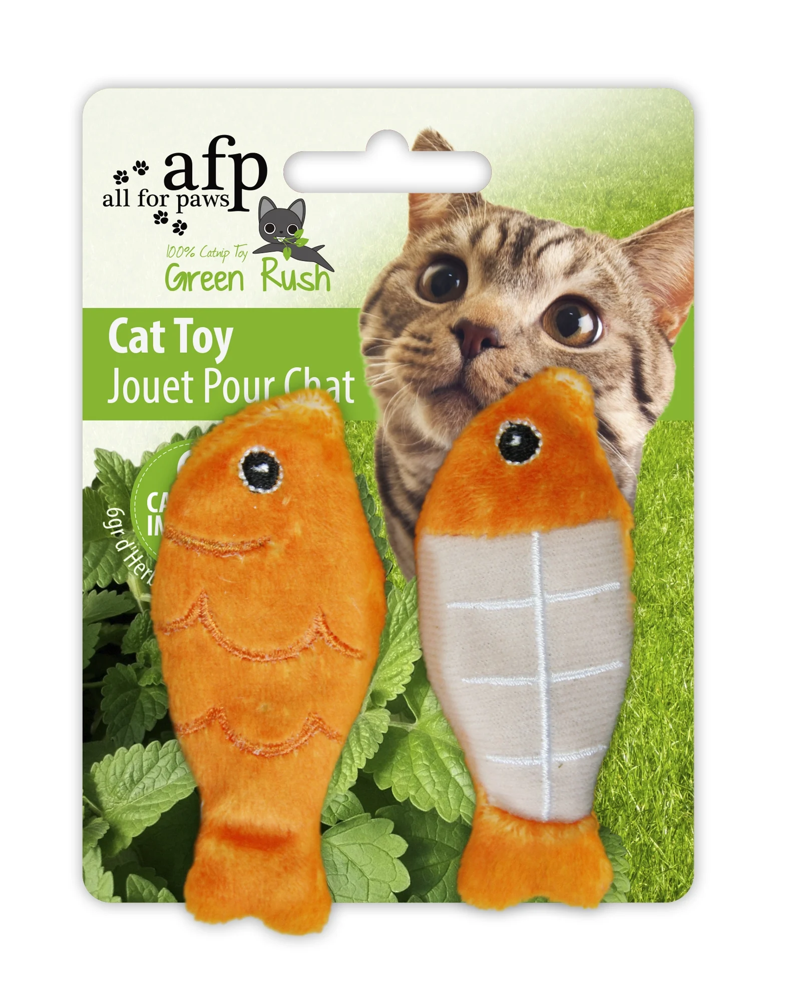 Katzenspielzeug mit 6 g Katzenminze – AFP Green Rush - Catch of the Day – Bild 2