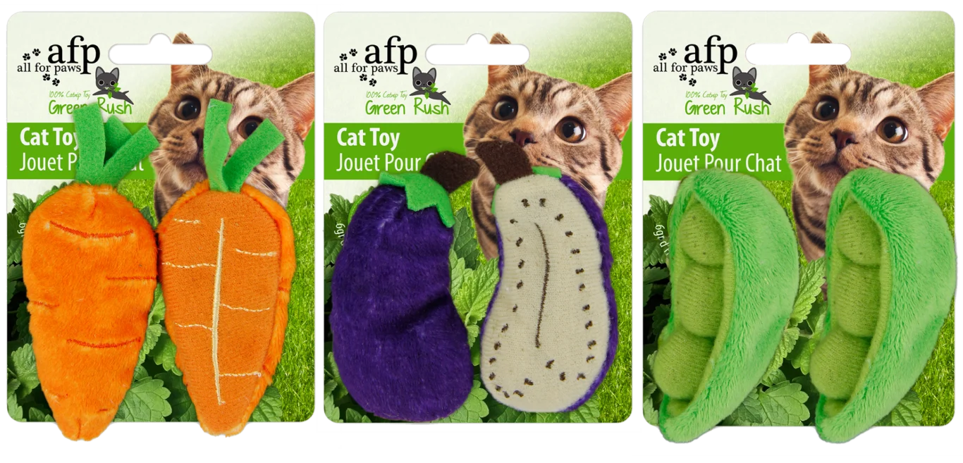Katzenspielzeug mit 6 g Katzenminze, sortiert – AFP Green Rush - All Natural – Bild 1