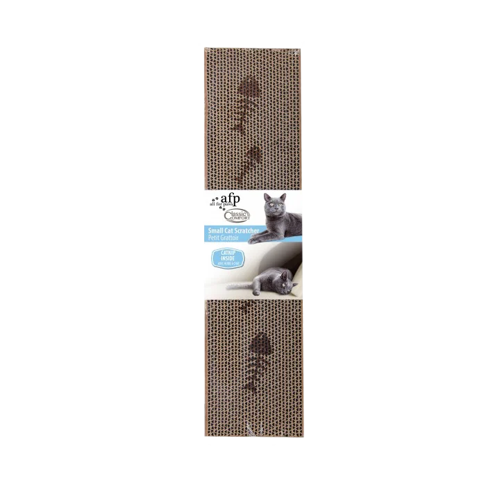 AFPK02386.png Kratzbrett aus Karton mit Katzenminze, Größe S – AFP Classic Comfort - Cat Scratcher S – Bild 1