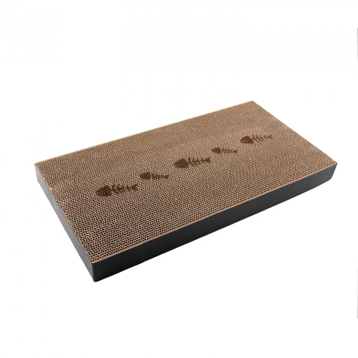Kratzbrett aus Karton mit Katzenminze, Größe L – AFP Classic Comfort - Cat Scratcher L – Bild 2
