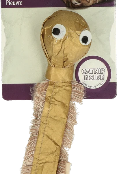 Katzenspielzeug aus Papier mit Katzenminze, 17 x 4 x 0,5 cm – AFP Crumples - Octopus