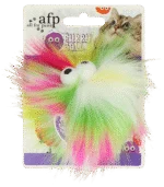 Katzenball mit Katzenminze, Ø 5 cm, Gelb – AFP Furry Ball - Fluffy Ball