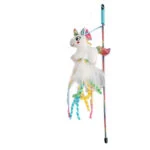 Katzenangel mit Einhorn und Katzenminze – AFP Catoon Unicorn Wand – Bild 2
