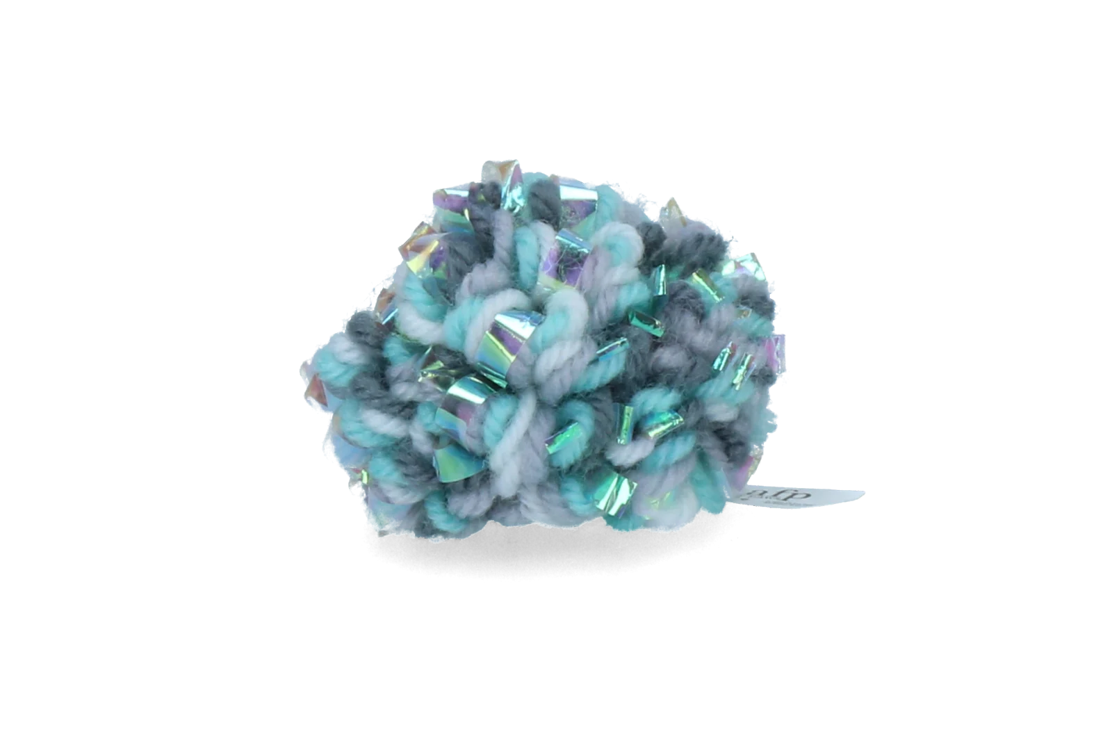 AFPK029052.png Garnball für Katzen mit Catnip und Knistergeräusch, 7 x 7 x 7 cm – AFP Knotty Habit - Yarn Crinkly Ball – Bild 1