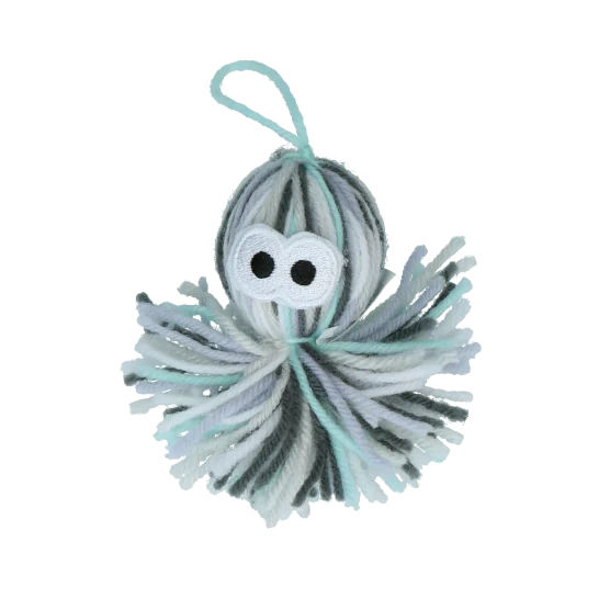 Octopus Katzenspielzeug aus Garn mit Katzenminze und Glöckchen, 11,5 x 8,5 x 4,5 cm – AFP Knotty Habit - Yarn Dangling Octopus – Bild 1