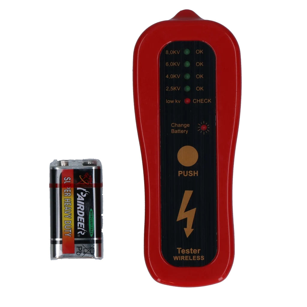 AFRA044664.png Weidezaunprüfer mit 4 LED Stufen, ohne Erdspieß – Gobel – Bild 1
