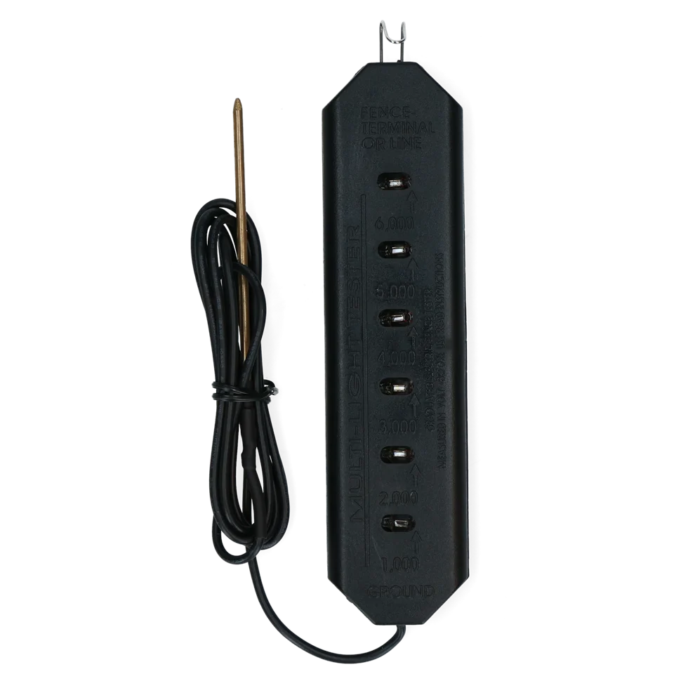 Weidezaunprüfer mit 6 LED Stufen – ZoneGuard Multilight – Bild 3