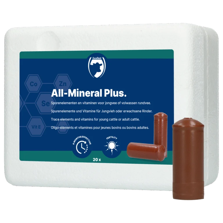 Mineralstoffbolus für Rinder, 20 Stück – Excellent All-Mineral Plus