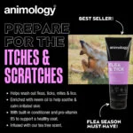 Hundeshampoo zum Auswaschen von Flöhen und Zecken, 250 ml – Animology Flea & Tick – Bild 2