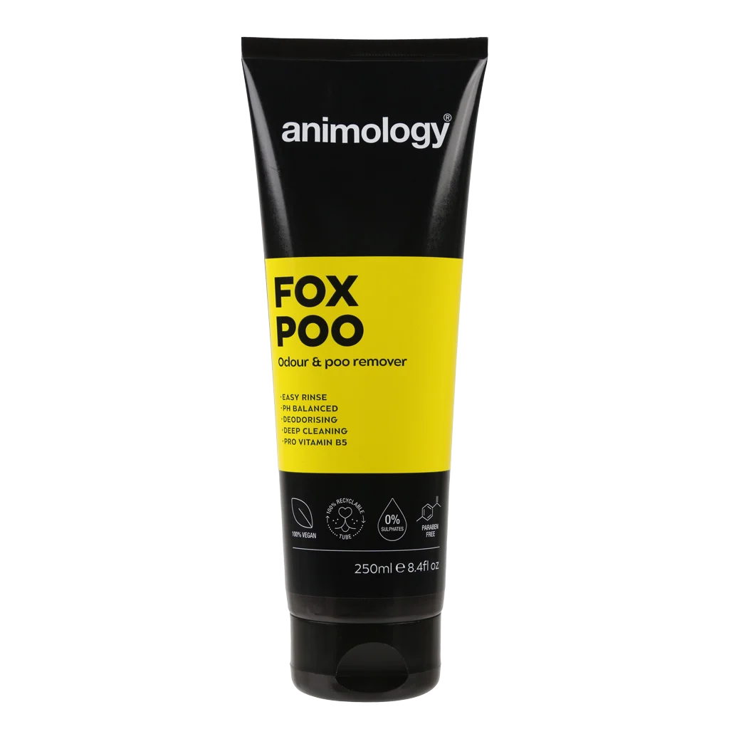 ANIM5014.png Hundeshampoo gegen unangenehme Gerüche, 250 ml – Animology Fox Poo – Bild 1