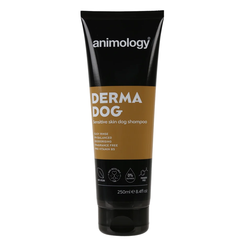 Hundeshampoo für empfindliche Haut, 250 ml – Animology Derma Dog Sensitive Skin – Bild 1