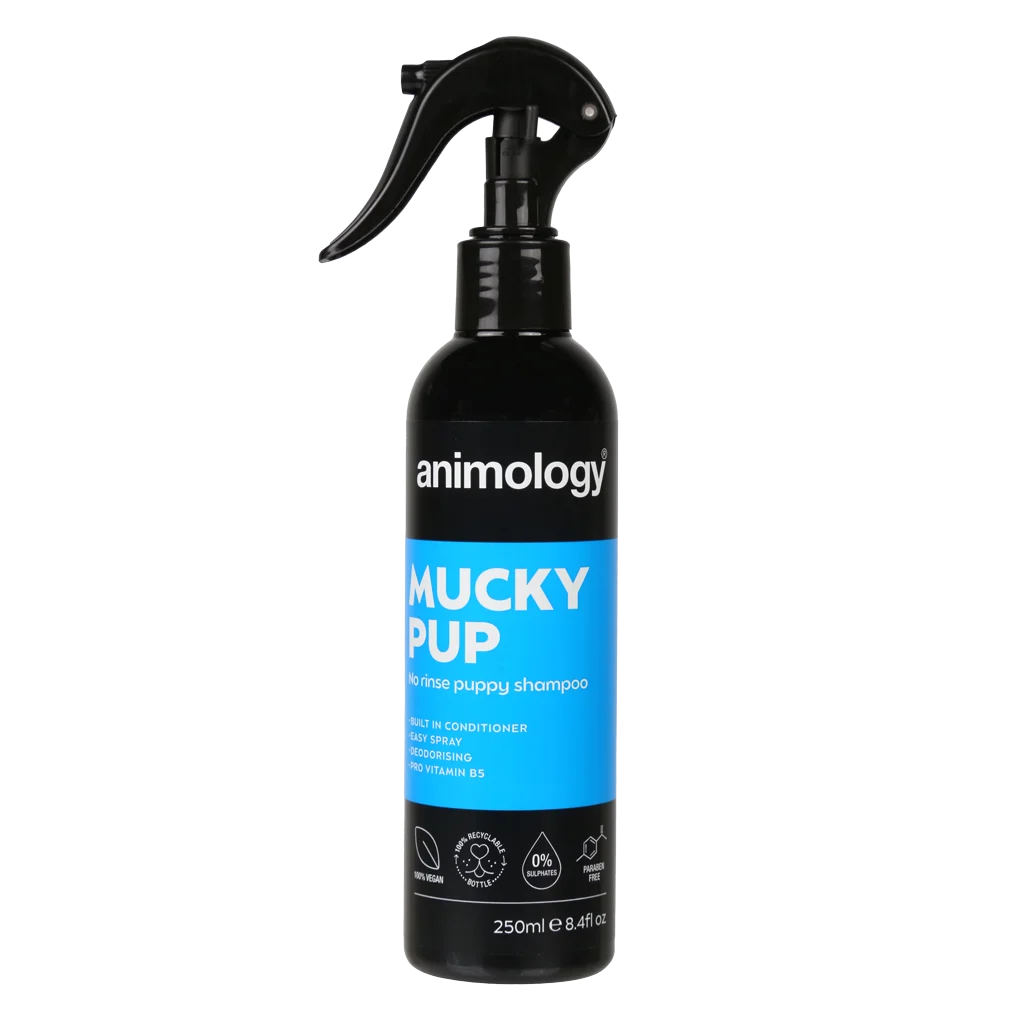 ANIM5051.png Welpen Shampoo Spray ohne Ausspülen, 250 ml – Animology Mucky Pup – Bild 1