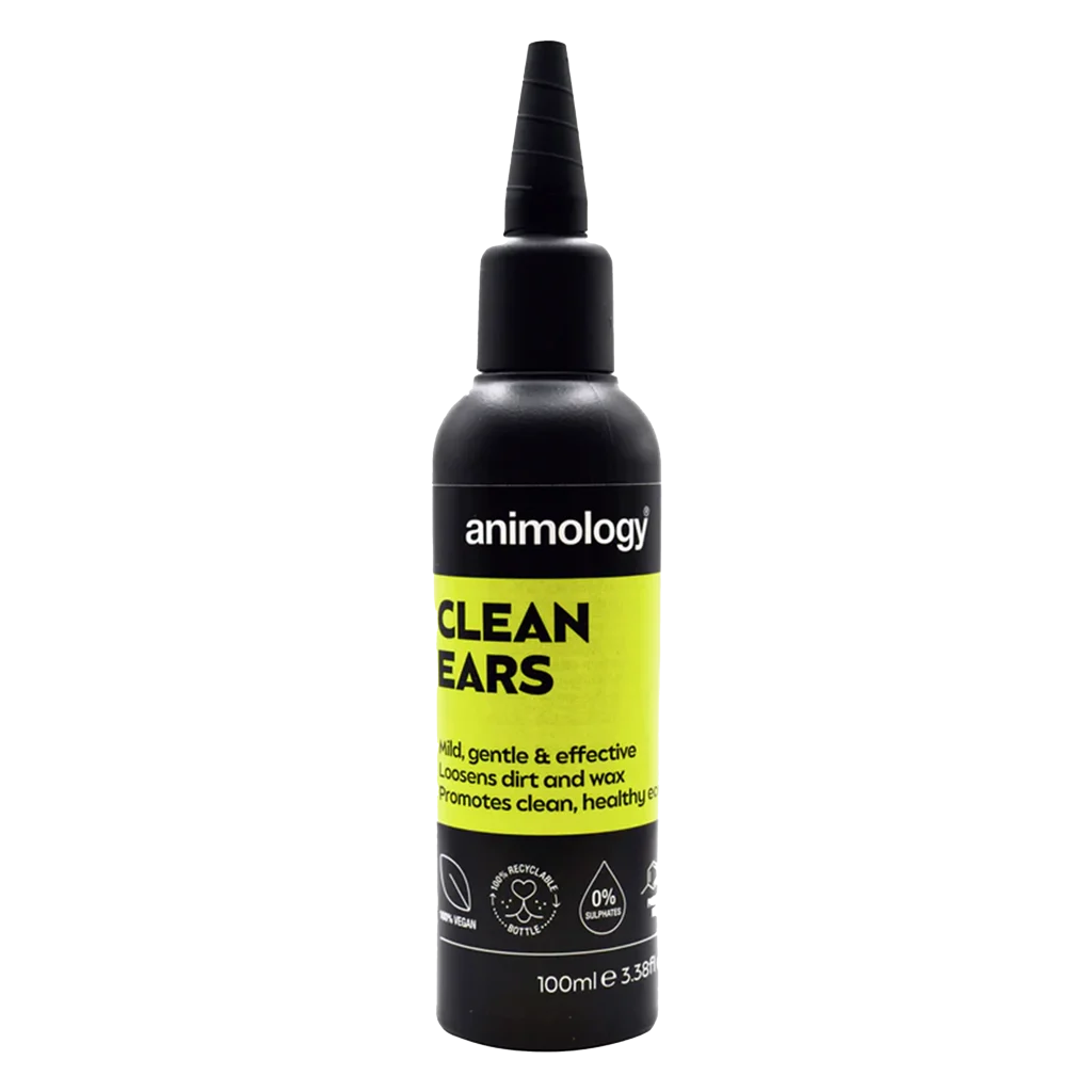 Ohrenreiniger für Hunde mit Dosierspitze, 100 ml – Animology Clean Ears – Bild 1